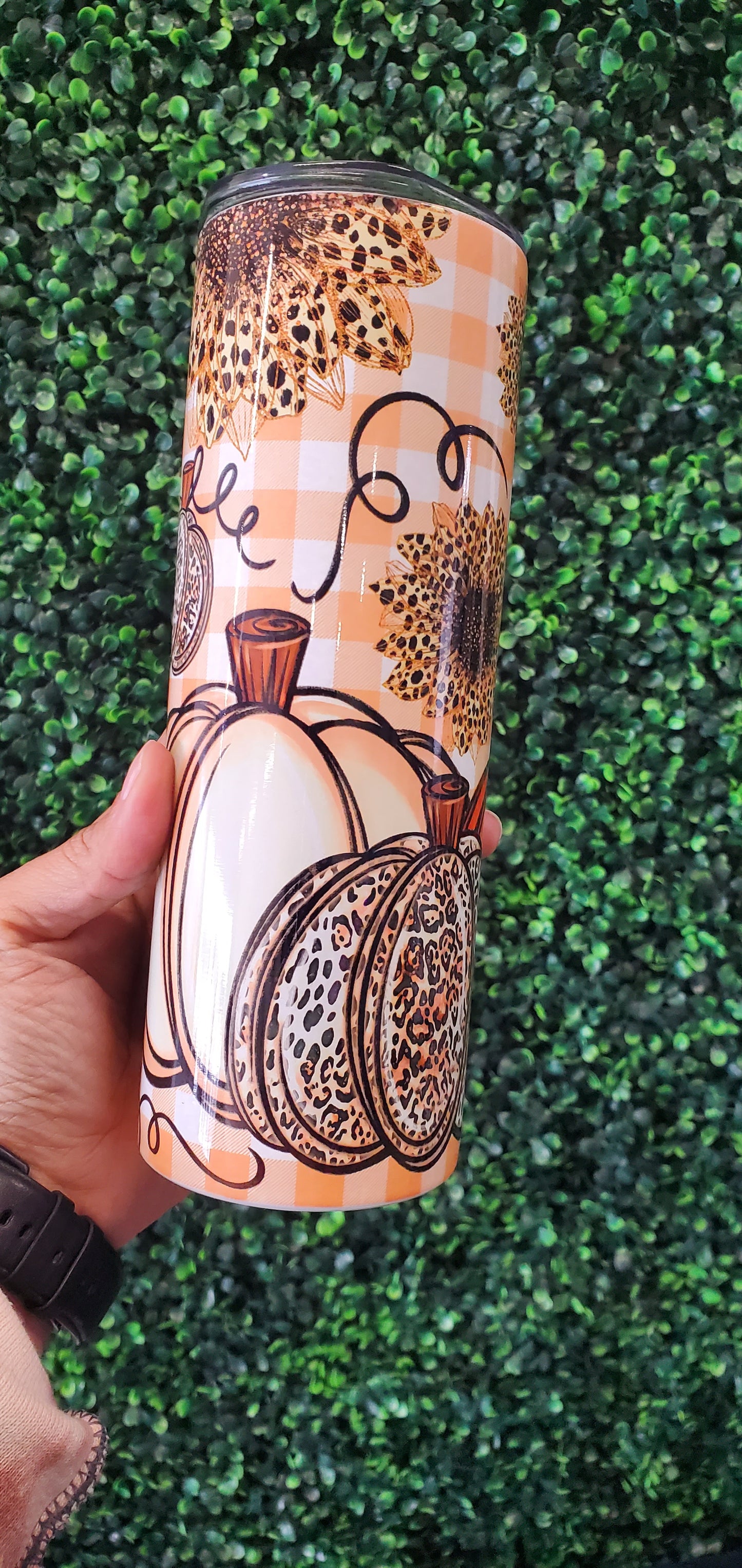Leopard Pumpkin Tumbler