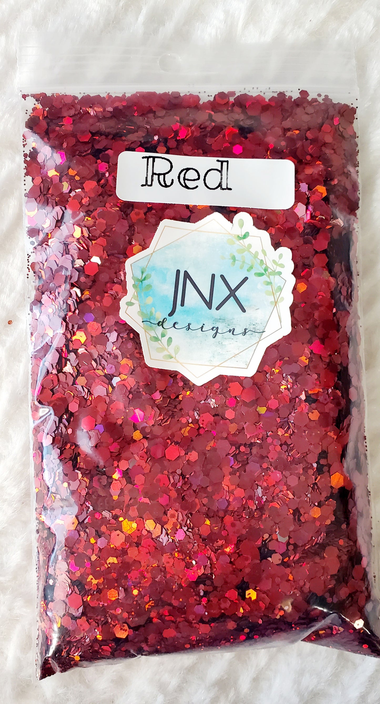 Red Holographic Glitter