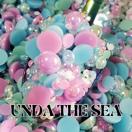 Unda the Sea Pearl-Rhinestone Mix