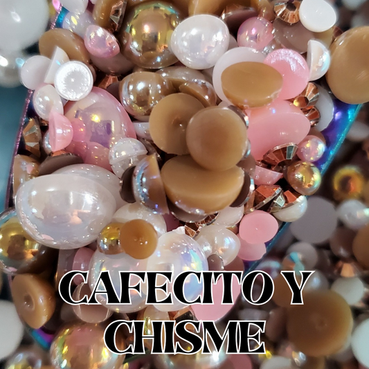 Cafecito y Chisme Pearl-Rhinestone Mix