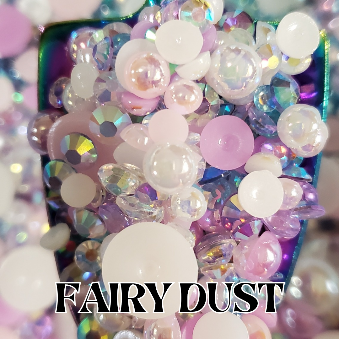 Fairy Dust Pearl-Rhinestone Mix