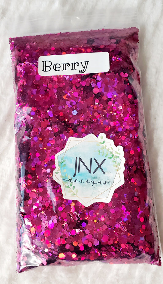 Berry Holographic Glitter