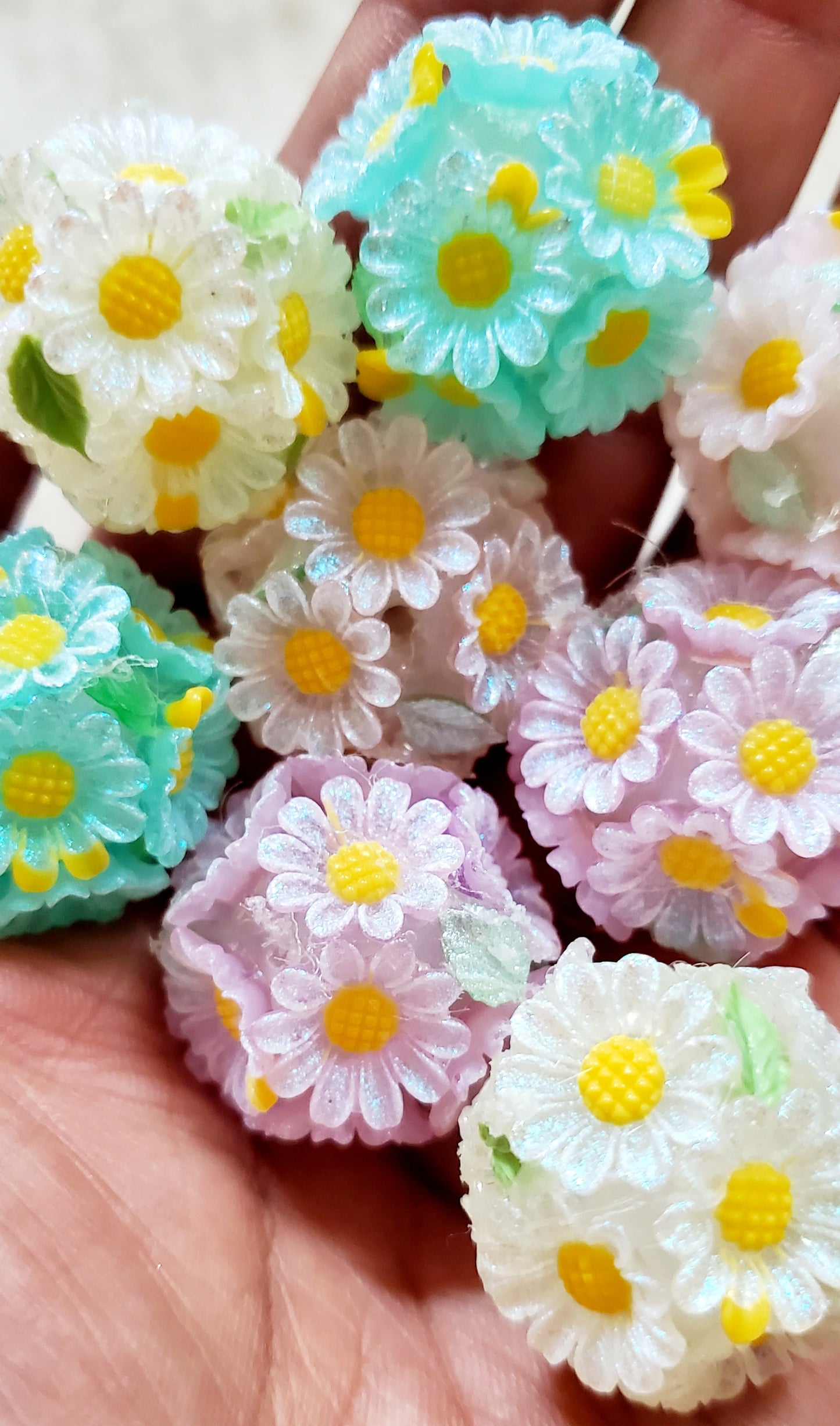 Flower bead 5mix