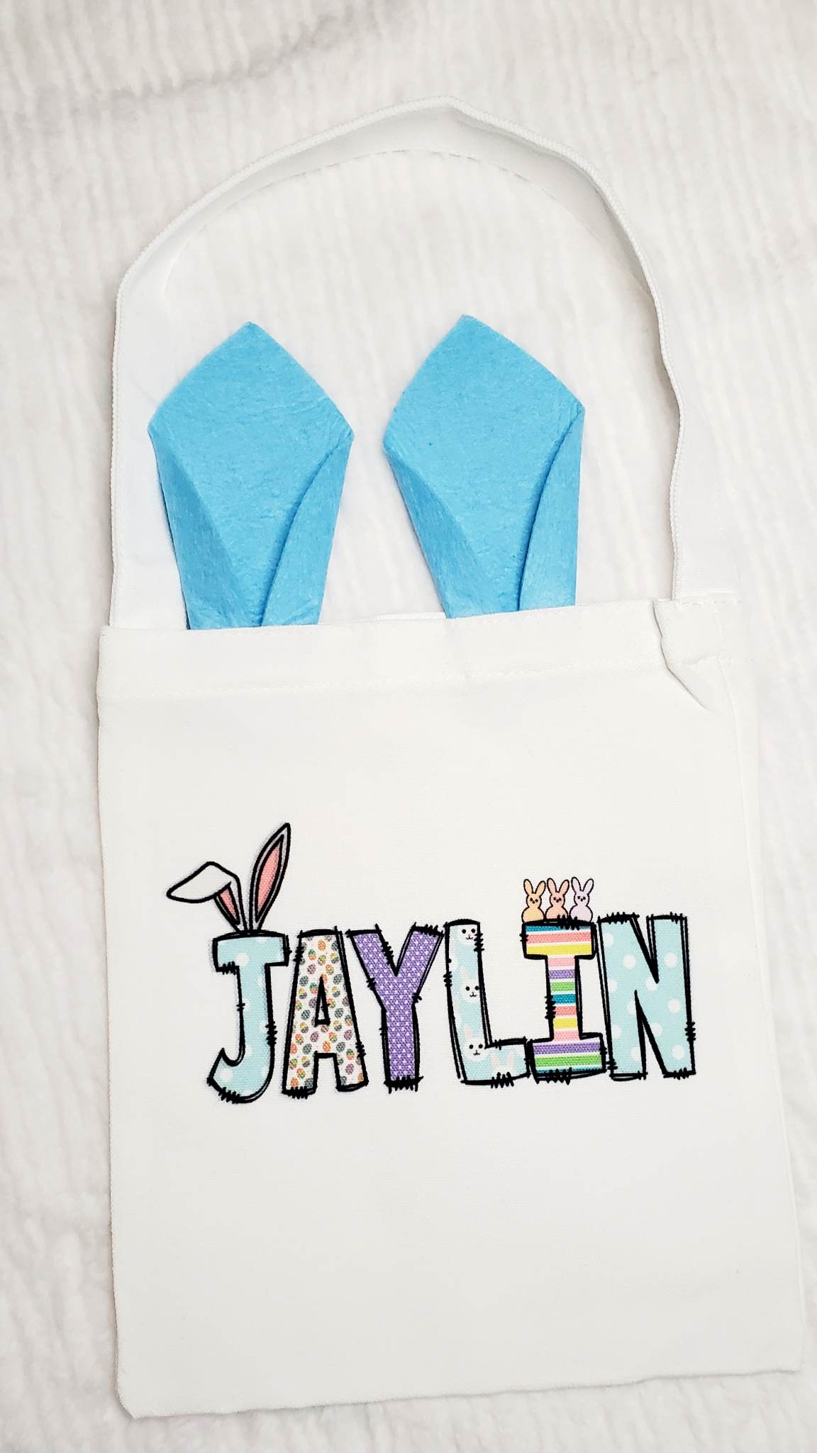 Personalized Easter Bags
